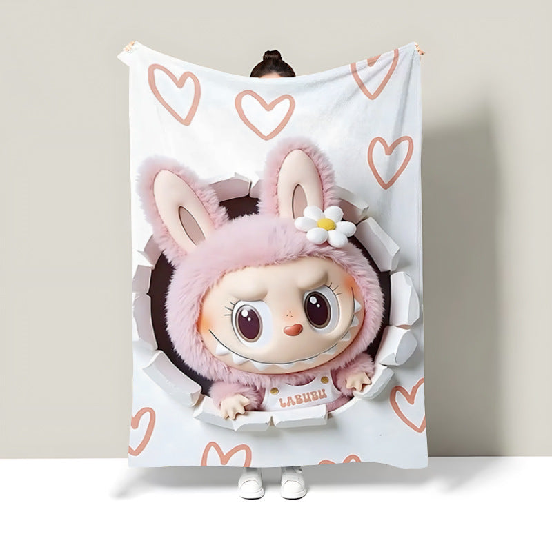 Flannel Printed Blanket | Three Sizes Available: 150ร130cm, 150ร200cm, 70ร100cm