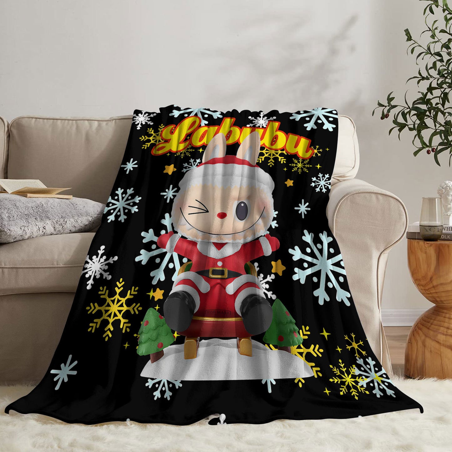 Flannel Printed Blanket | Three Sizes Available: 150×130cm, 150×200cm, 70×100cm