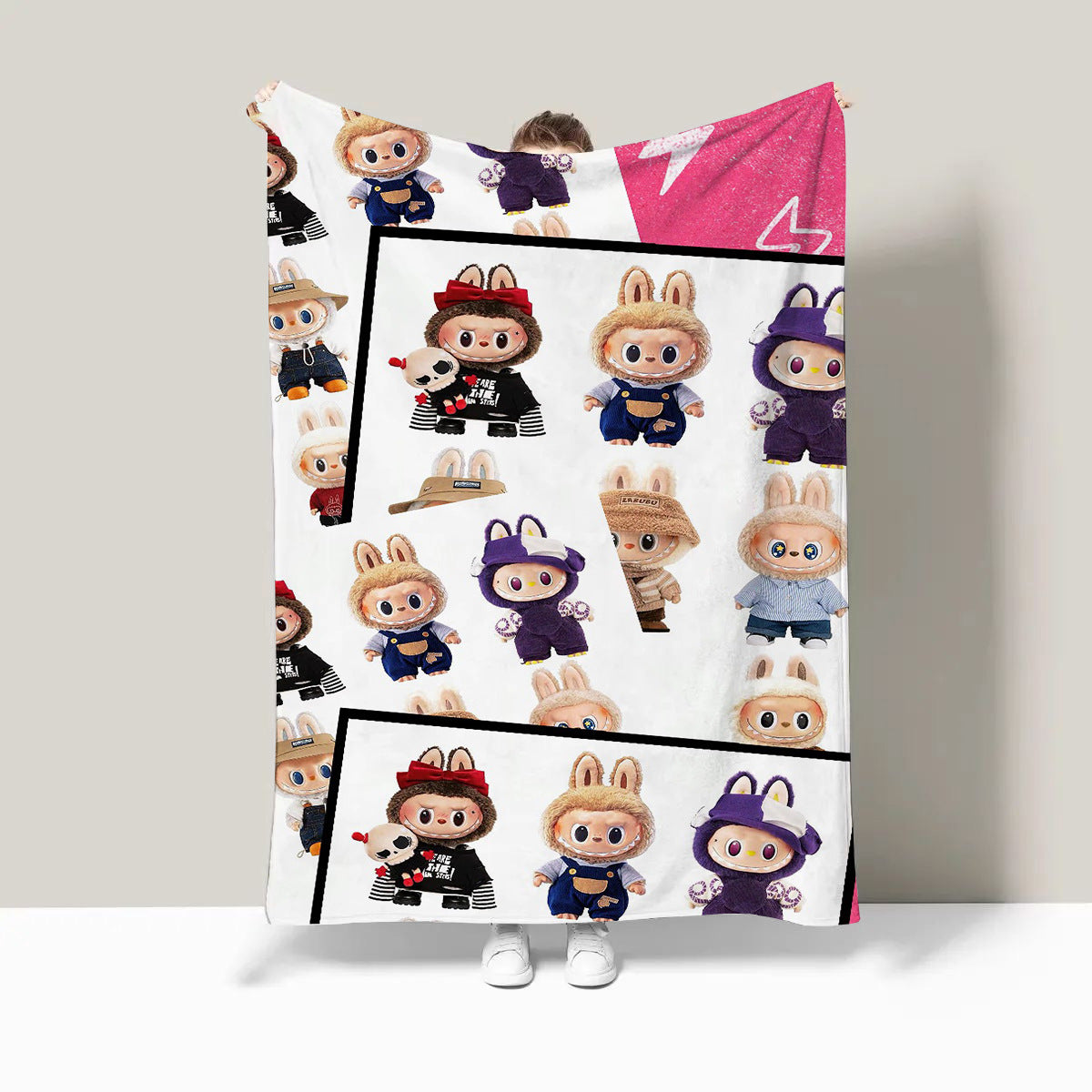 Flannel Printed Blanket | Three Sizes Available: 150×130cm, 150×200cm, 70×100cm