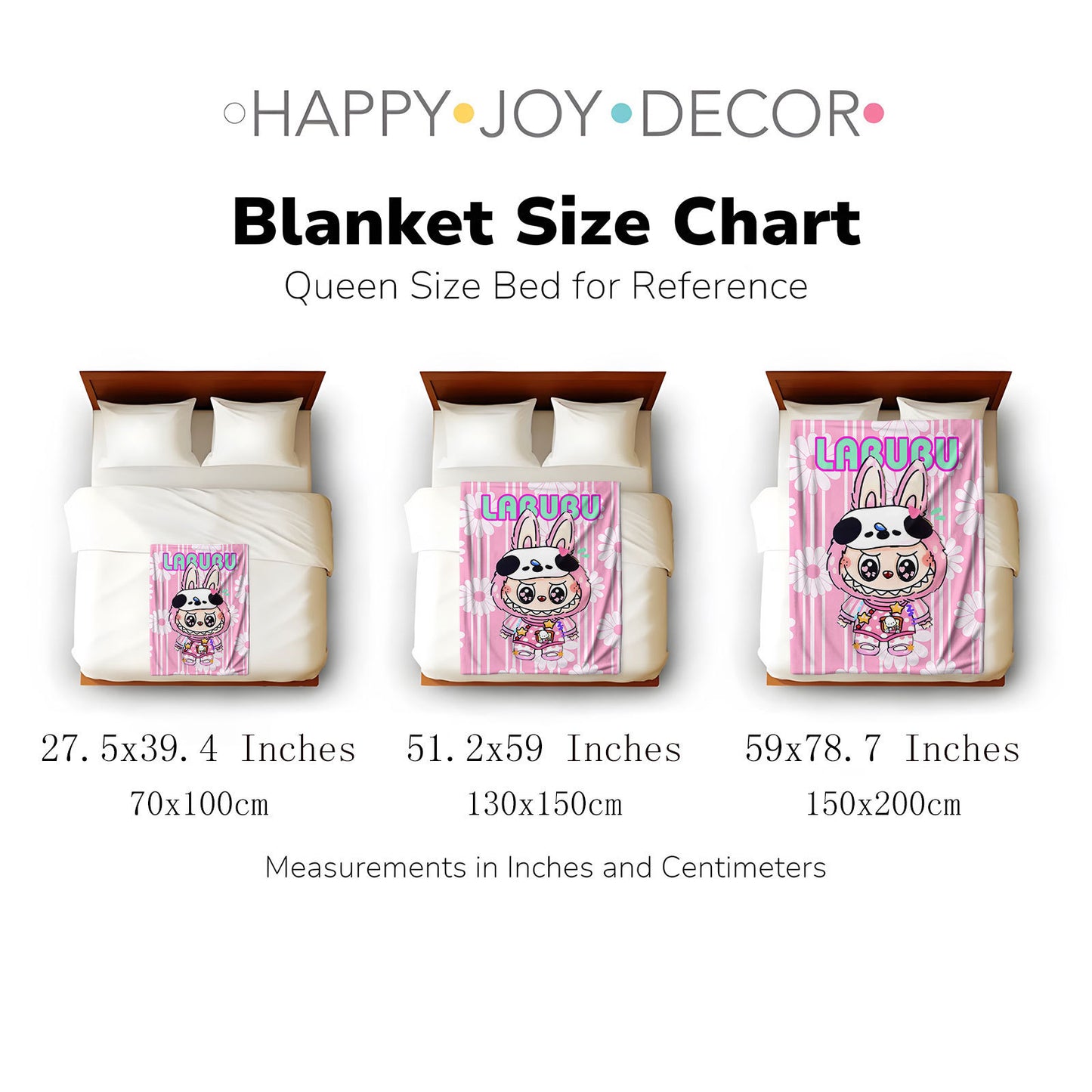 Flannel Printed Blanket | Three Sizes Available: 150×130cm, 150×200cm, 70×100cm