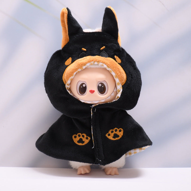 Doll Clothing For 17cm dolls Christmas & Halloween Costumes - Cute Cape