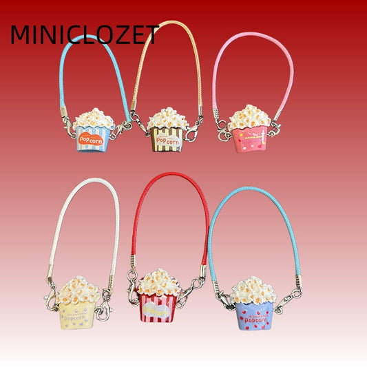 Popcorn Keychains & Doll Popcorn Backpacks - Multiple Colors Available