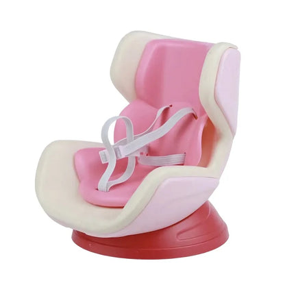 Premium Labubu car seat accessories, air conditioning vent decorations, pink version