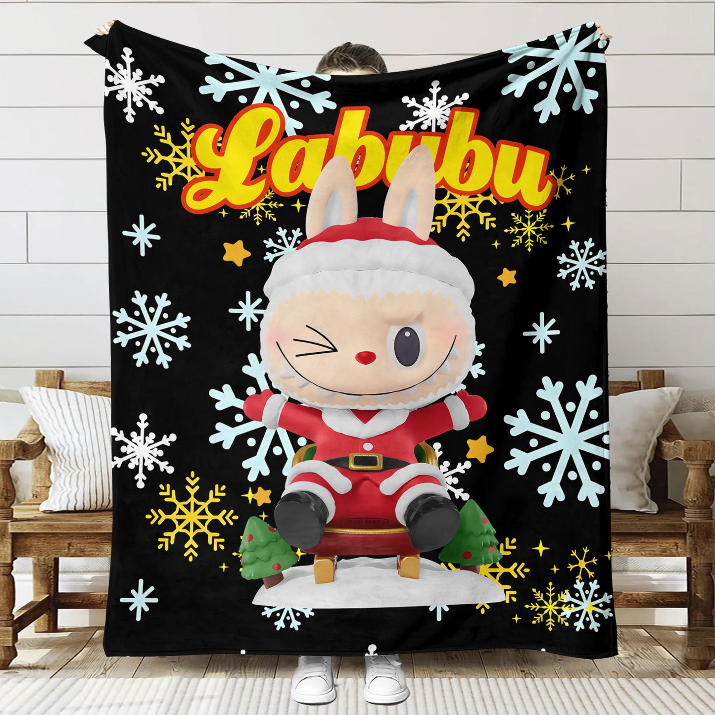 Flannel Printed Blanket | Three Sizes Available: 150×130cm, 150×200cm, 70×100cm