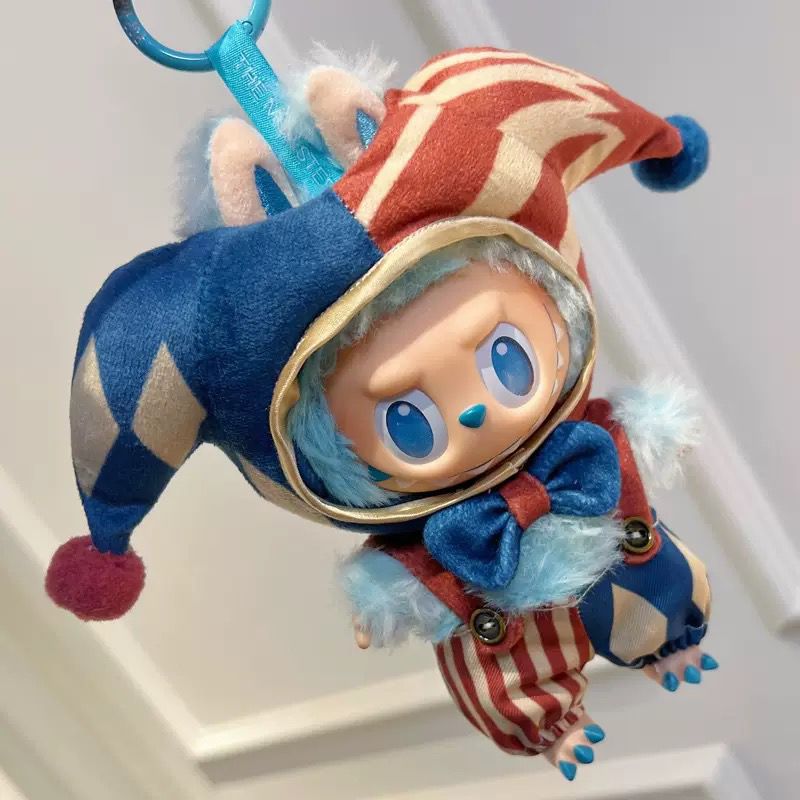 Circus Doll Clothes for 17cm Dolls | Jester-Inspired 17cm Doll Outfit, Colorful Harlequin Design, Perfect for Doll Enthusiasts Worldwide