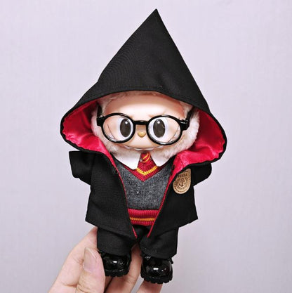 Doll Clothing Set For 17cm dolls Themed Doll Outfit Set, Wizard Cosplay Clothing  for Dolls