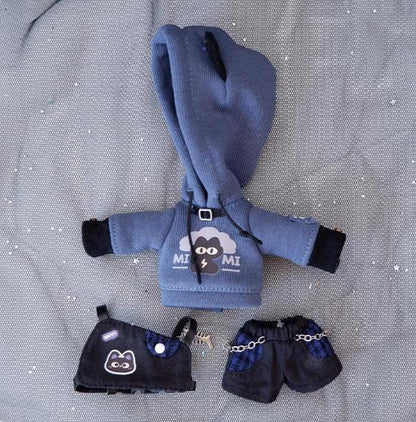 Halloween Series Outfit for OB11 Dolls - 15cm Doll Clothes 1/12 BJD Outfit