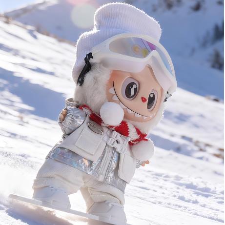 Doll Clothes 17cm Plush Outfit Skiing 6-Piece Set