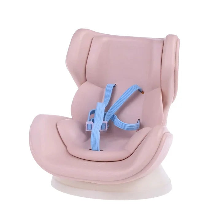 Premium Labubu car seat accessories, air conditioning vent decorations, pink version