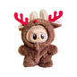 Labubu Doll Clothes Christmas Reindeer Winter Costume(Note: Doll Not Included!!)