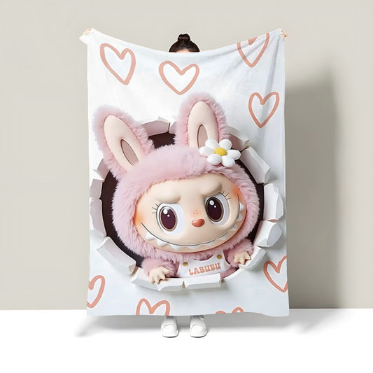 Flannel Printed Blanket | Three Sizes Available: 150×130cm, 150×200cm, 70×100cm