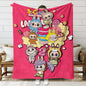 Flannel Printed Blanket | Three Sizes Available: 150×130cm, 150×200cm, 70×100cm