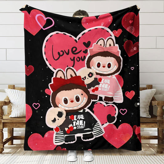 Flannel Printed Blanket | Three Sizes Available: 150×130cm, 150×200cm, 70×100cm