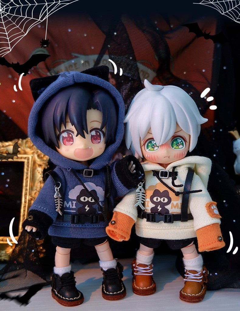 Halloween Series Outfit for OB11 Dolls - 15cm Doll Clothes 1/12 BJD Outfit