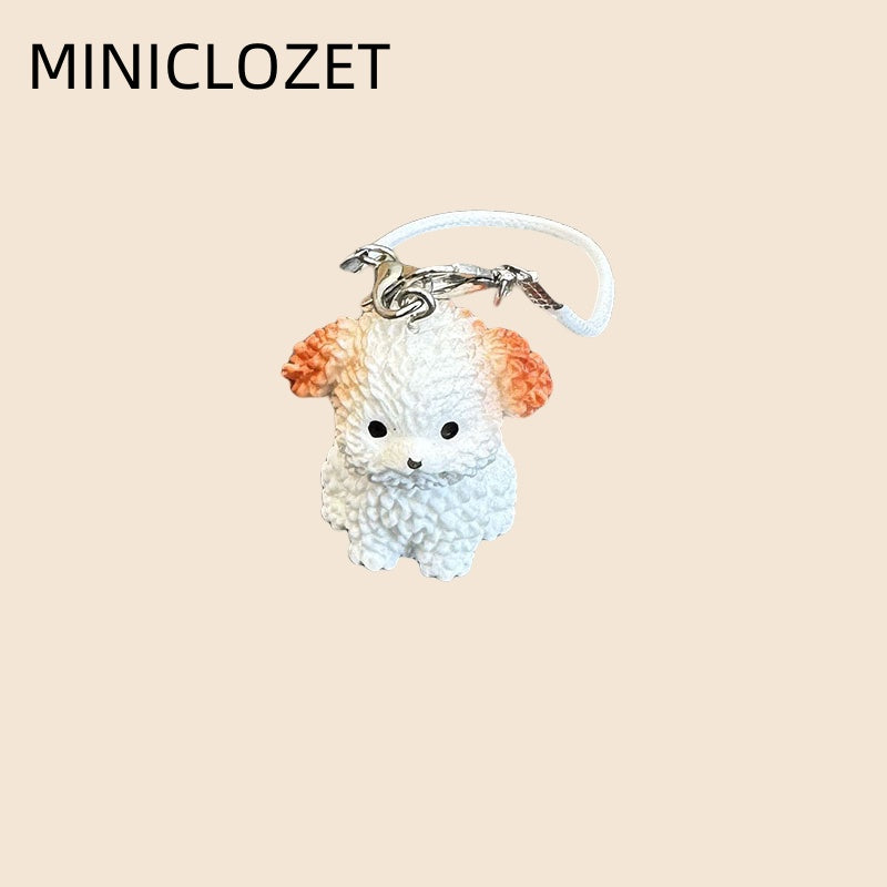 Pet Dogs, Mini Dog Keychains & Doll Accessories