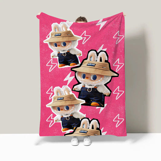 Flannel Printed Blanket | Three Sizes Available: 150×130cm, 150×200cm, 70×100cm