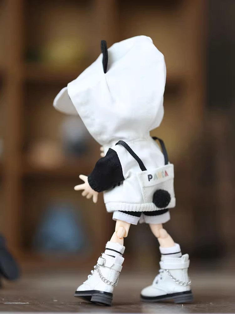 2-Piece Set: Hoodie & Pants for OB11 Dolls - 1/12 BJD Outfit 15cm Doll Clothes