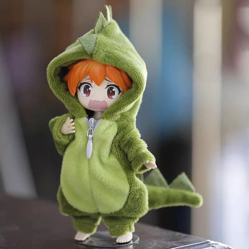 Dinosaur Animal Monster Loungewear for OB11 Dolls - Body9 1/12 BJD Outfit