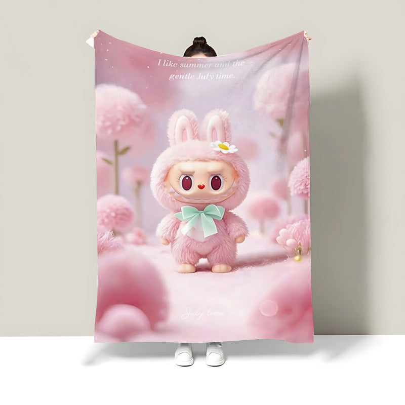 Flannel Printed Blanket | Three Sizes Available: 150×130cm, 150×200cm, 70×100cm