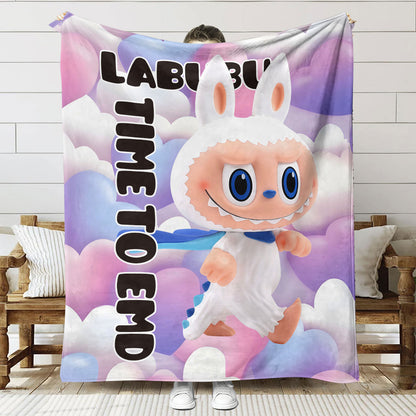 Flannel Printed Blanket | Three Sizes Available: 150×130cm, 150×200cm, 70×100cm