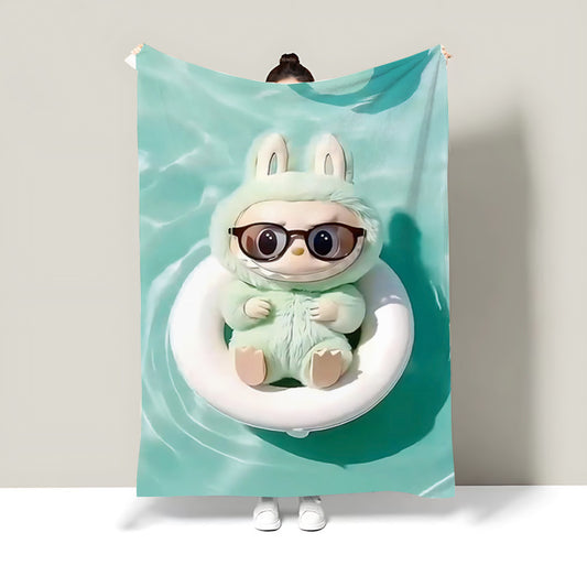 Flannel Printed Blanket | Three Sizes Available: 150×130cm, 150×200cm, 70×100cm