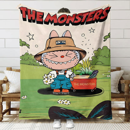 Flannel Printed Blanket | Three Sizes Available: 150×130cm, 150×200cm, 70×100cm