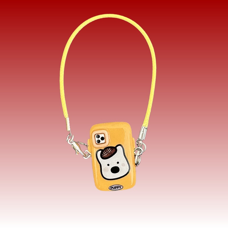 Mini Doll Yellow Phones, Available in Multiple Colors and Patterns