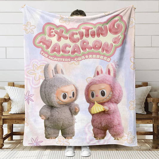 Flannel Printed Blanket | Three Sizes Available: 150×130cm, 150×200cm, 70×100cm