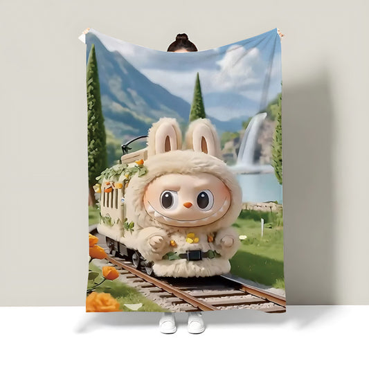 Flannel Printed Blanket | Three Sizes Available: 150×130cm, 150×200cm, 70×100cm