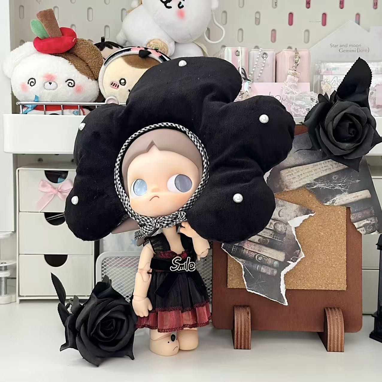 20cm Zsiga 1/8 Articulated Doll Clothes - The Place We Long For BJD Doll Dress Replacement Outfit