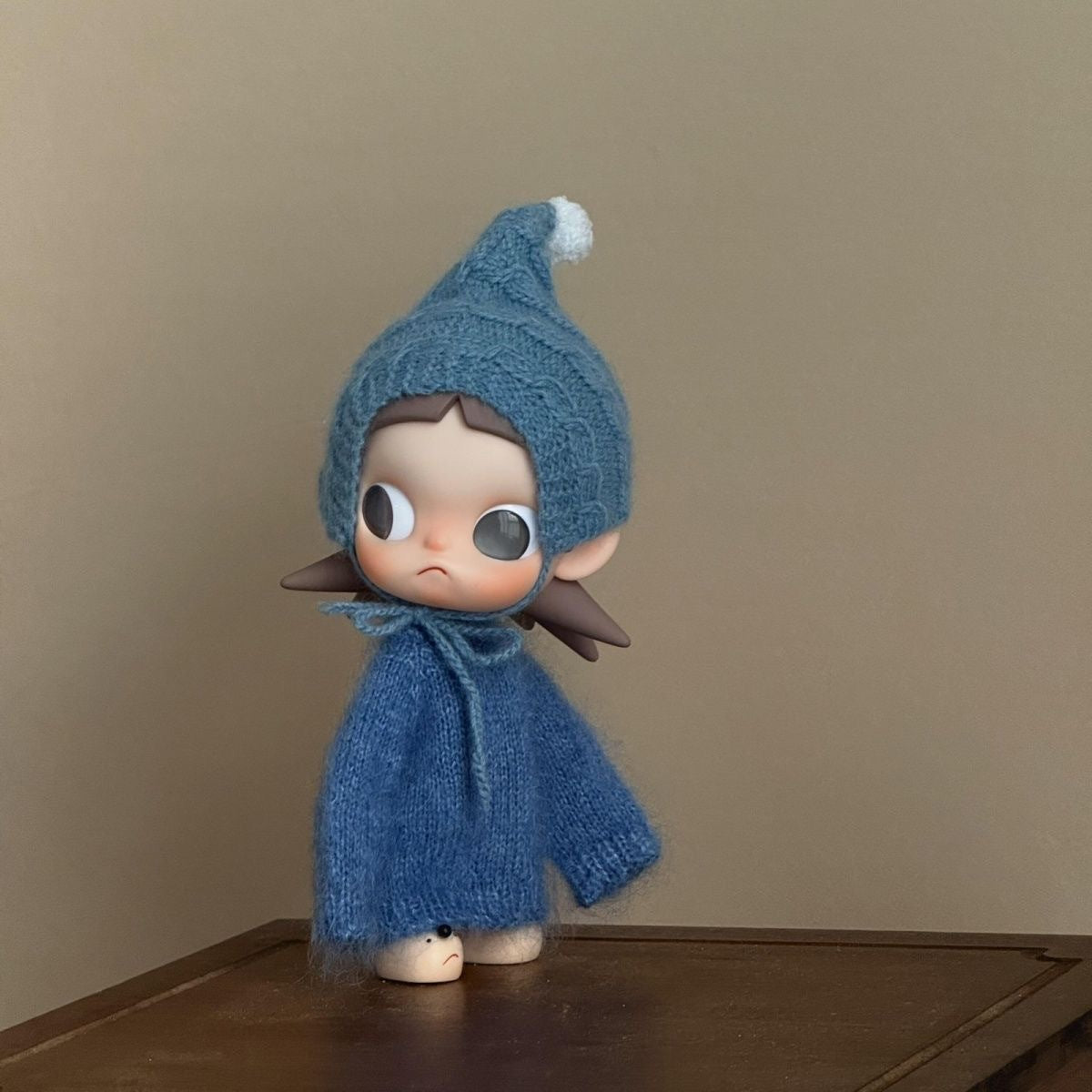 Zsiga 1/8 Articulated Doll Clothes - Gazi Sister Outfit Sweater & Hat Set Doll Replacement Clothing