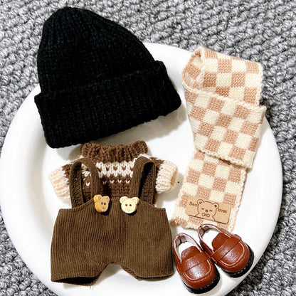 Doll Clothing 5-Piece Set for 15-17cm Dolls